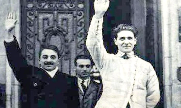 Propaganda legionară după asasinarea premierului I G Duca jpeg