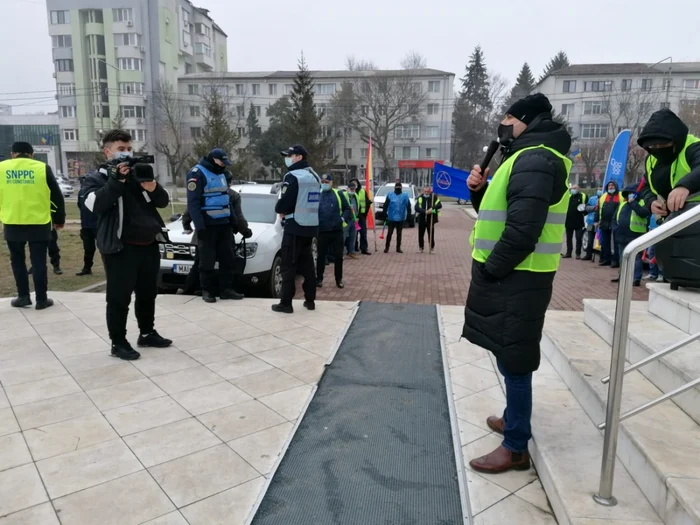 protest politisti