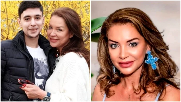Eugenia Șerban și fiul ei, Lorans - Foto: colaj Click! (social media)