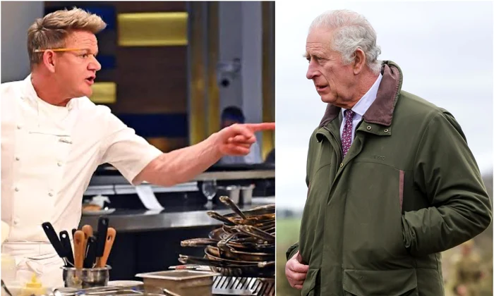 Gordon Ramsay vs Regele Charles Instagram, Casa Regala jpg