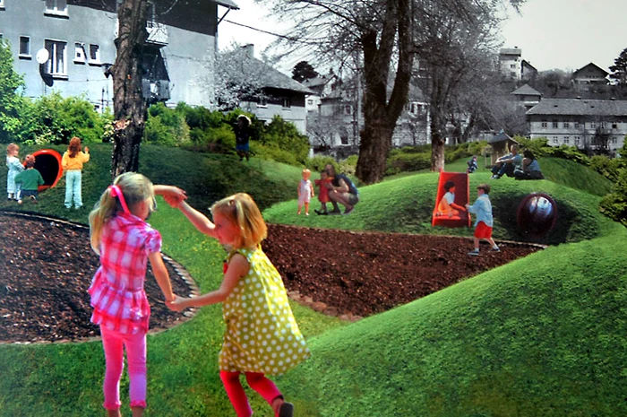 brasov, parc livada postei brasov, reamenajare parc, proiect de idei brasov