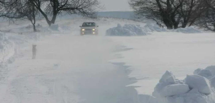 După viscol vine gerul, spun meteorologii FOTO Adevărul