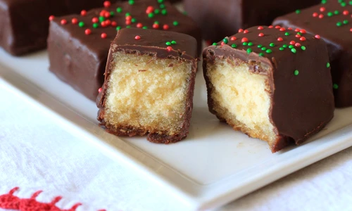 Chocolate Covered Rum Soaked Cake Bites 2 jpeg