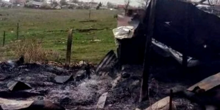 incendiu stana Galati 1