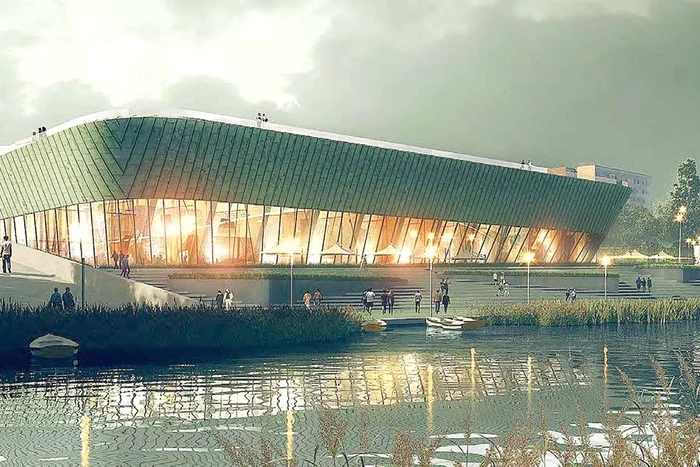 Patinoarul va avea formă de scoică şi va adăposti 6.000 de spectatori