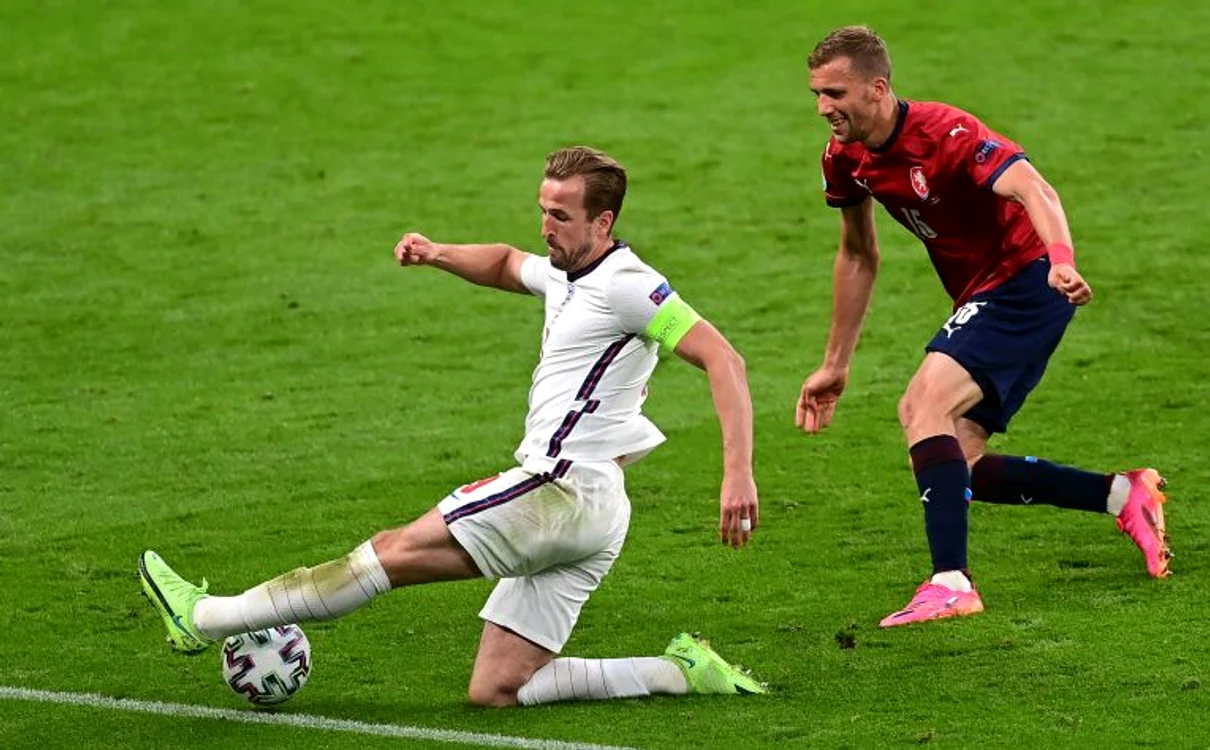Harry Kane e golgeterul Angliei la acest Campionat EuropeanFOTO: EPA