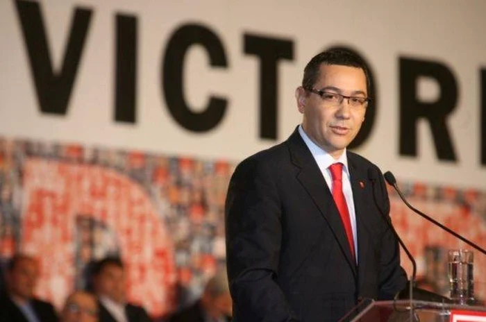 Premierul Victor Ponta