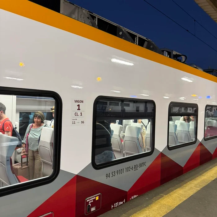 Andreea Berecleanu a mers la mare cu trenul 4 jpg