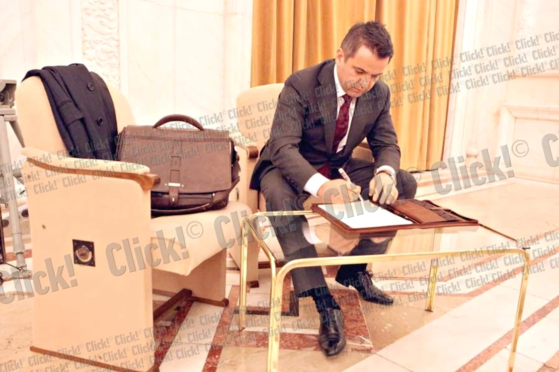 Omul de afaceri din  Vrancea a stat la o cafea  cu reporterul Click!,  care i-a destăinuit din  secretele Parlamentului (Fotografii: Roberto Sălceanu)