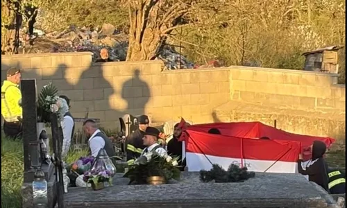Momente de groază într un cimitir din Slovacia  Familia a auzit zgomote din mormânt, FOTO: Facebook/Unsolved Files