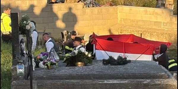 Momente de groază într un cimitir din Slovacia  Familia a auzit zgomote din mormânt, FOTO: Facebook/Unsolved Files