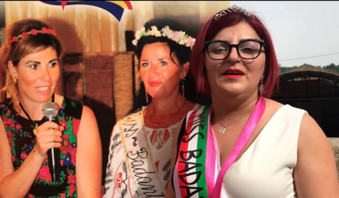 Gianina Paraschiv, originară din Vulturu, Miss Badante 2021 FOTO: Captură Facebook Miruna Cajnaveanu