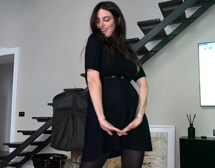 Catrinel Menghia este însărcinată în 8 luni cu o fetiţăFoto: arhivă personală