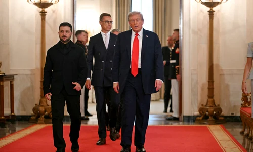 Trump Și Zelenski FOTO AFP