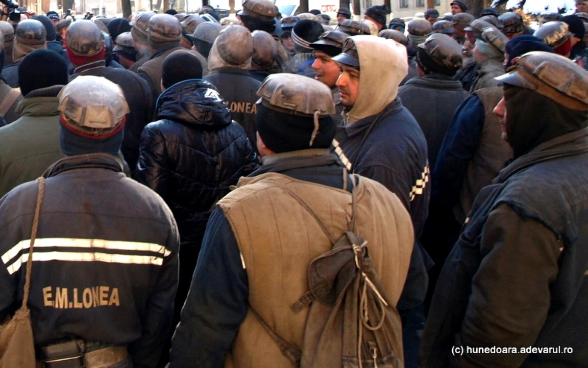 Mineri. Foto: Daniel Guță