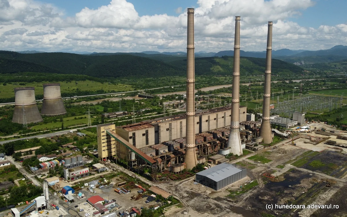 Termocentrala Mintia. Foto: Daniel Guță. ADEVĂRUL
