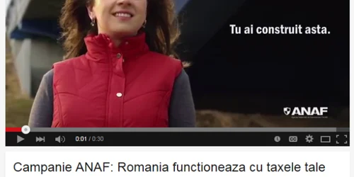 anaf romania functioneaza cu taxele tale