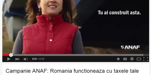 anaf romania functioneaza cu taxele tale