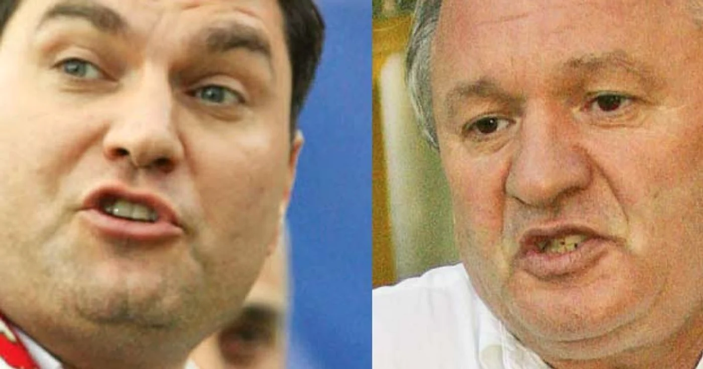 Cristi Borcea şi Adrian Porumboiu