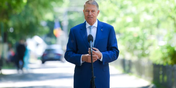 Klaus Iohannis la Spitalul Colentina FOTO Presidency