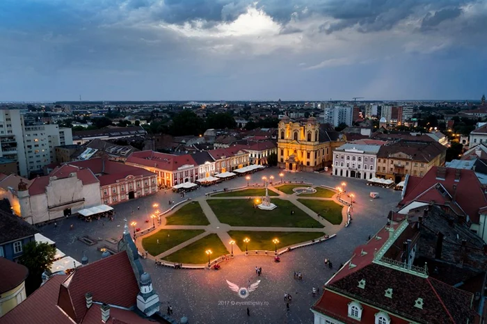 Timişoara prin ochii dronei Eye in the Sky