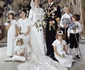 Regina Silvia și Regele Carl Gustaf al Suediei la nunta lor din 1976. FOTO: Casa Regală suedeză