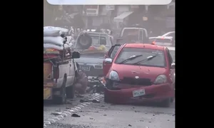 Atentat sinucigaș în Pakistan: Cel puțin 14 morți și 20 de răniți în apropierea unei secții de poliție FOTO captură video X/@KreatelyMedia