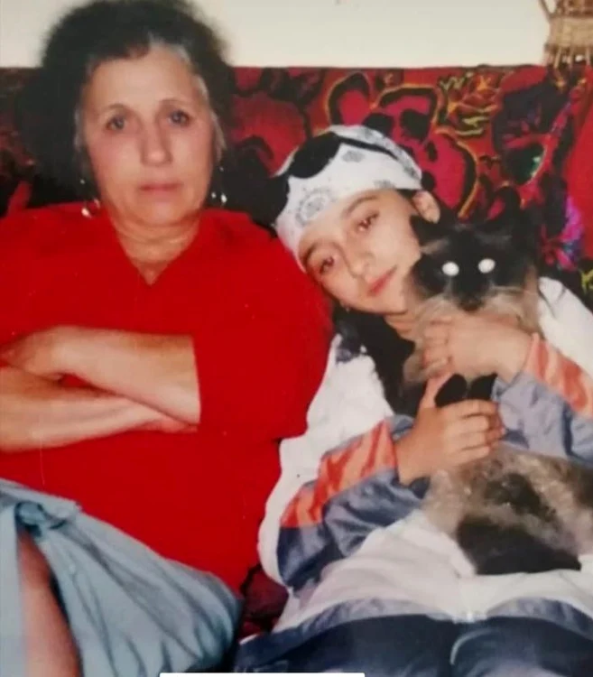 Ruby a fost crescută de mamaie Gherghina, după ce părinții eu au plecat la muncă, în Italiafoto: arhivă personală