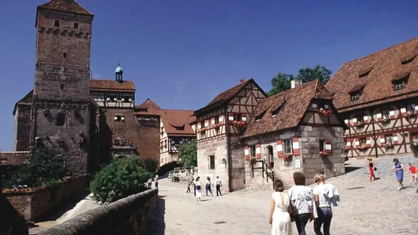 Castelul Kaiserburg din Nürnberg jpeg