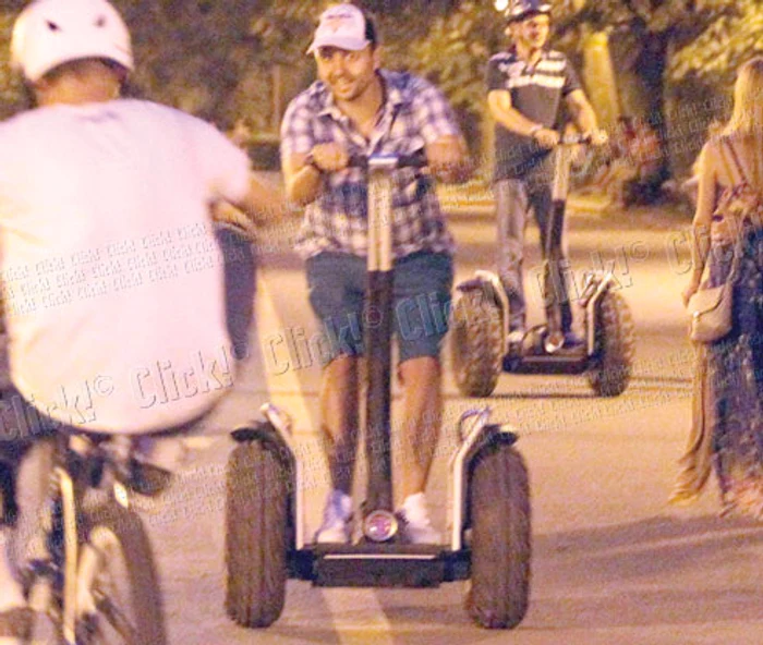 Cătălin Măruţă a făcut întrecere cu alţi biciclişti