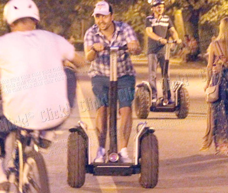 Cătălin Măruţă a făcut întrecere  cu alţi biciclişti
