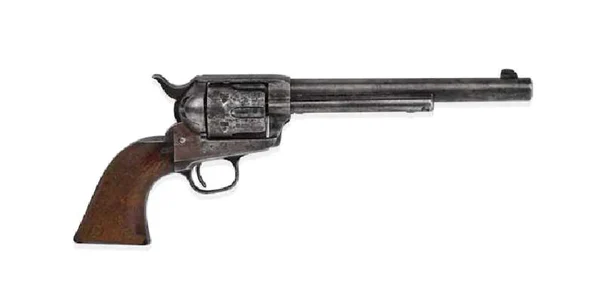 revolver colt folosit la uciderea lui billy the kid foto bonhams.com