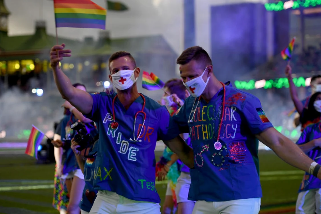 Paradă pro-LGBTQ la Sydney, Australia FOTO EPA-EFE/ Dan Himbrechts
