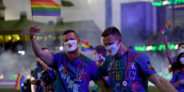 Parada Mardi Gras a comunităţii LGBTQ de la Sydney Australia FOTO EPA-EFE / Dan Himbrechts