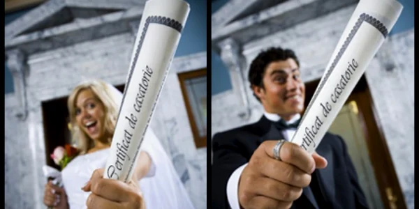 certificat de casatorie FOTO http