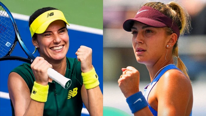 Sorana Cîrstea (stânga) și Jaqueline Cristian Foto/Colaj WTA Instagram