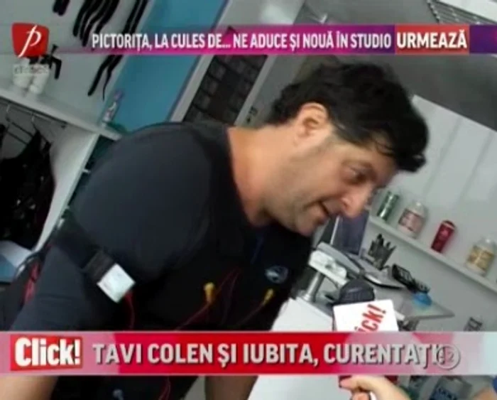 Tavi a transpirat intens în timpul şedinţei