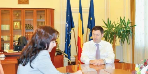 Traian Igaş, în timpul interviului acordat ziarului „Adevărul“