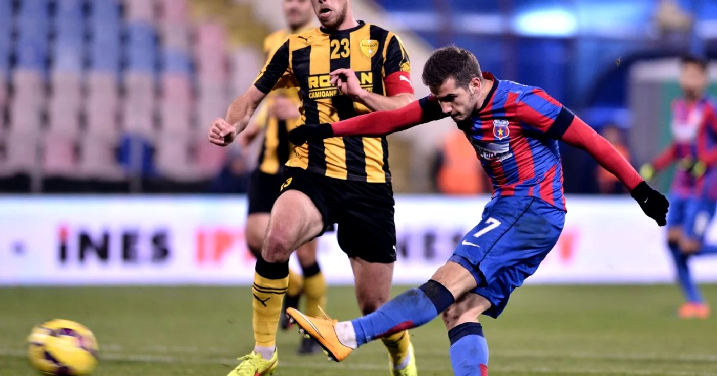 Machado va relua duelul cu Chipciu, dar de data aceasta va fi purta tricoul lui Dinamo. FOTO: Răzvan Păsărică