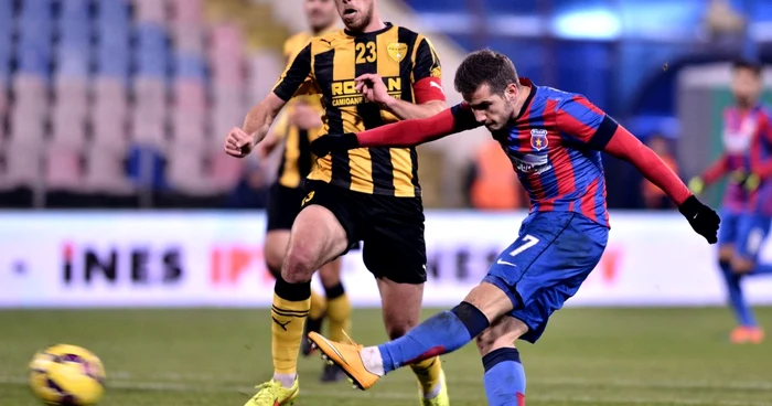 Machado va relua duelul cu Chipciu, dar de data aceasta va fi purta tricoul lui Dinamo. FOTO: Răzvan Păsărică