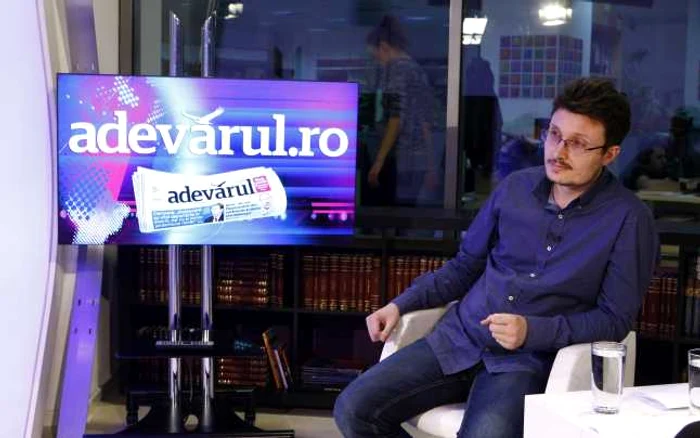 Laurentiu Stefan la Adevarul Live FOTO David Muntean