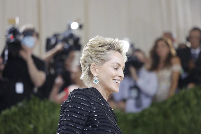 Sharon Stone la Gala Met / Foto EPA-EFE