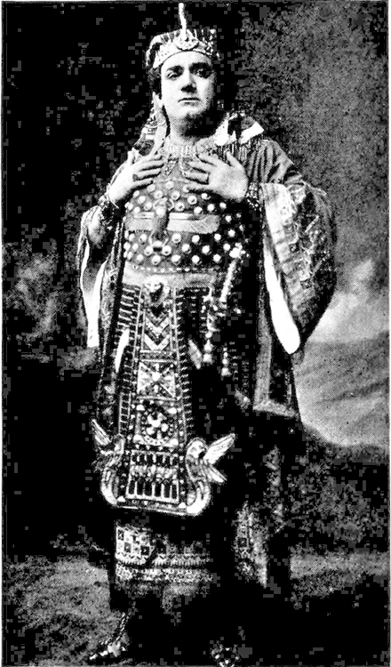 Radamès în „Aida”