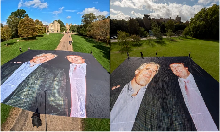  Foto Epstein și Trump, desfășurată în fața Castelului Windsor, Profimedia (2) jpg
