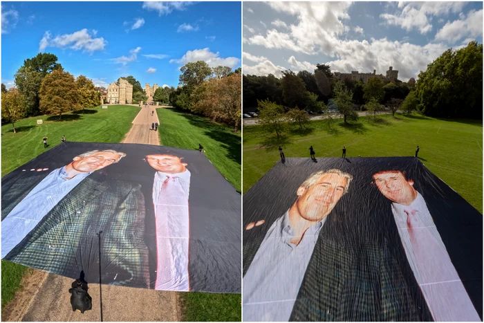  Foto Epstein și Trump, desfășurată în fața Castelului Windsor, Profimedia (2) jpg