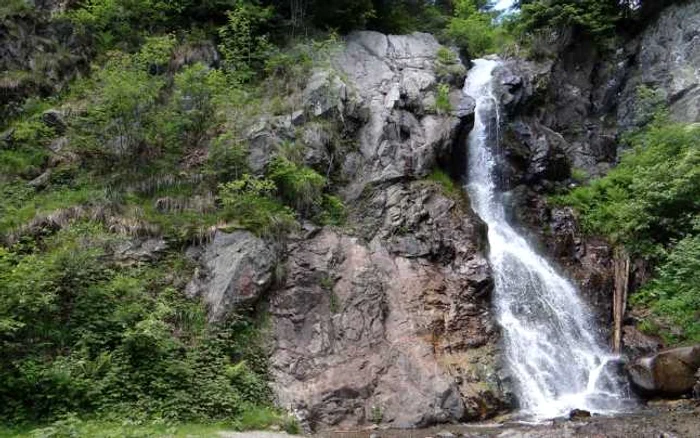 Grupul de turişti a vizitat zona în care se află cascada Vârciorog
