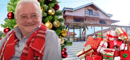 Irinel Columbeanu s-a bucurat ca un copil de cadoul primit de Moș Nicolae