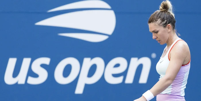 Coșmarul Simonei Halep a început la US Open 2022. Foto Getty images