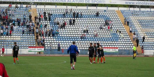 Un suporter al CSM Râmnicu Vâlcea