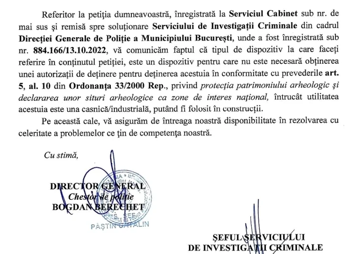 Adresa Poliției București FOTO Adevărul